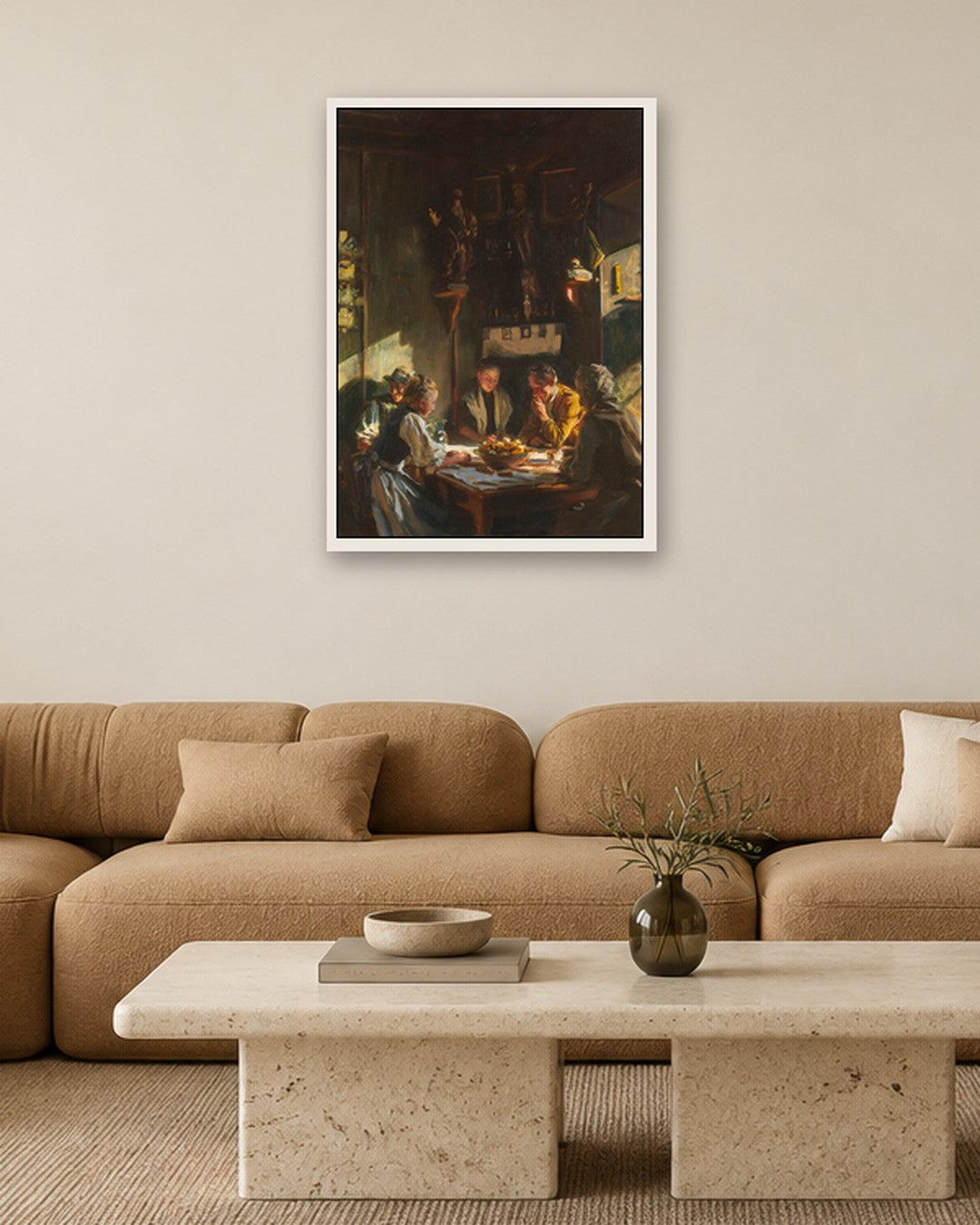 Renaissance Masters - Renaissance Masterpiece No. 368 - white frame in a room