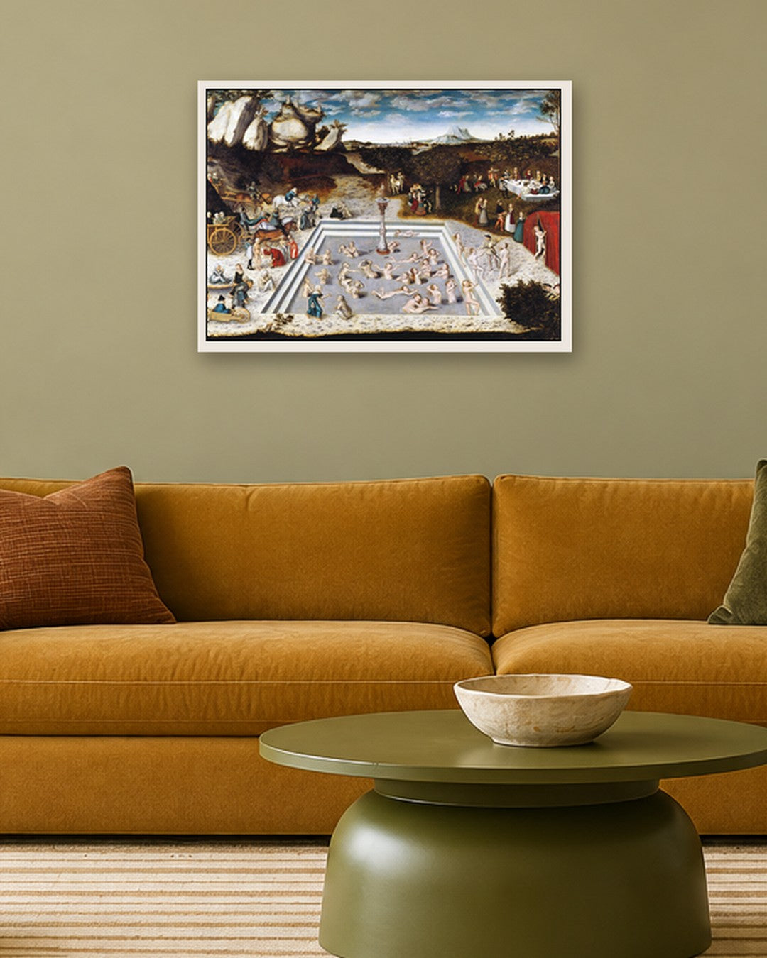 Renaissance Masters - Renaissance Masterpiece No. 275 - white frame in a room