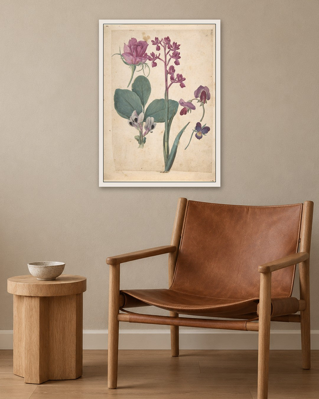 Renaissance Masters - Renaissance Masterpiece No. 164 - white frame in a room