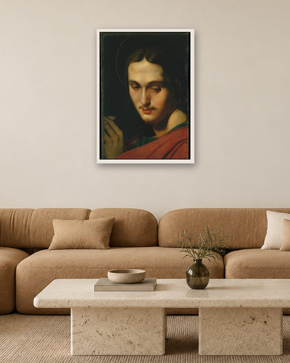 Renaissance Masters - Renaissance Masterpiece No. 140 - white frame in a room