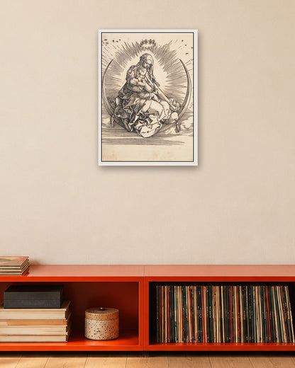 Renaissance Masters - Renaissance Masterpiece No. 194 - white frame in a room