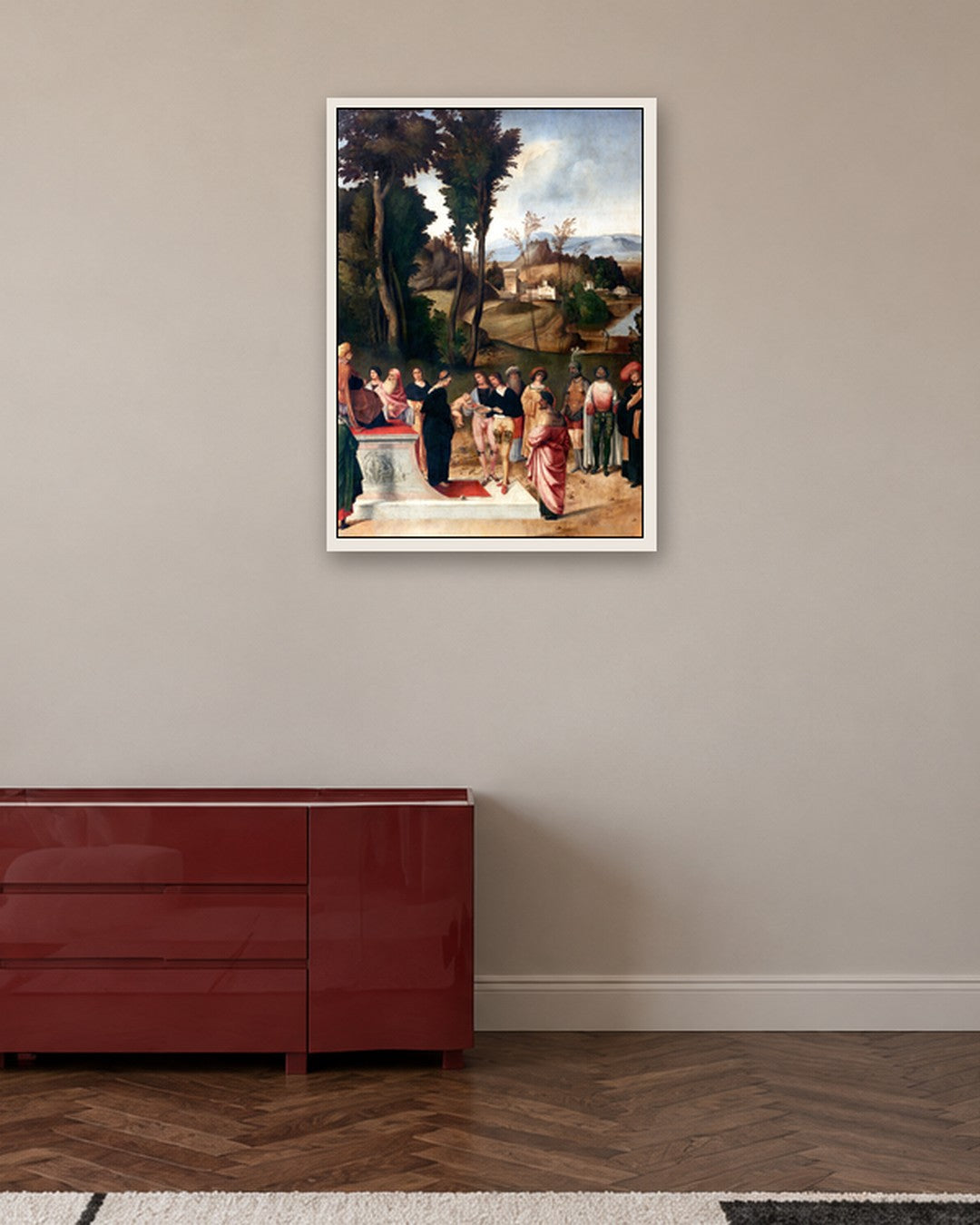 Renaissance Masters - Renaissance Masterpiece No. 281 - white frame in a room