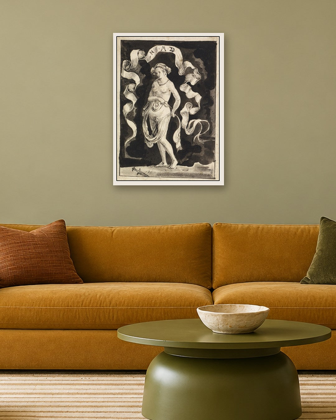 Renaissance Masters - Renaissance Masterpiece No. 426 - white frame in a room