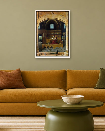 Renaissance Masters - Renaissance Masterpiece No. 422 - white frame in a room