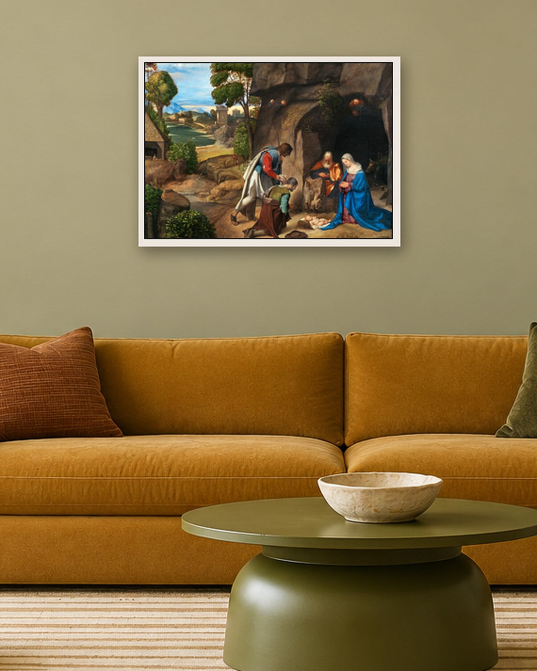 Renaissance Masters - Renaissance Masterpiece No. 287 - white frame in a room