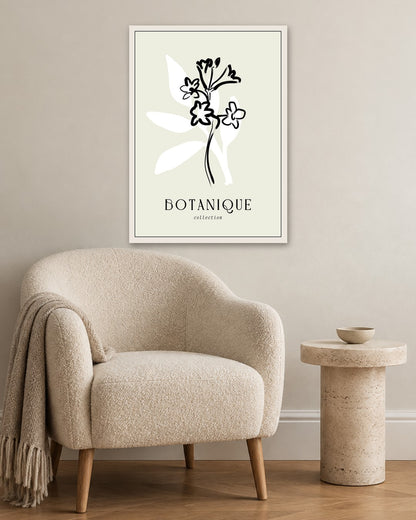 SENT Studio - Bohemian Poster No. 60 - white frame in a room