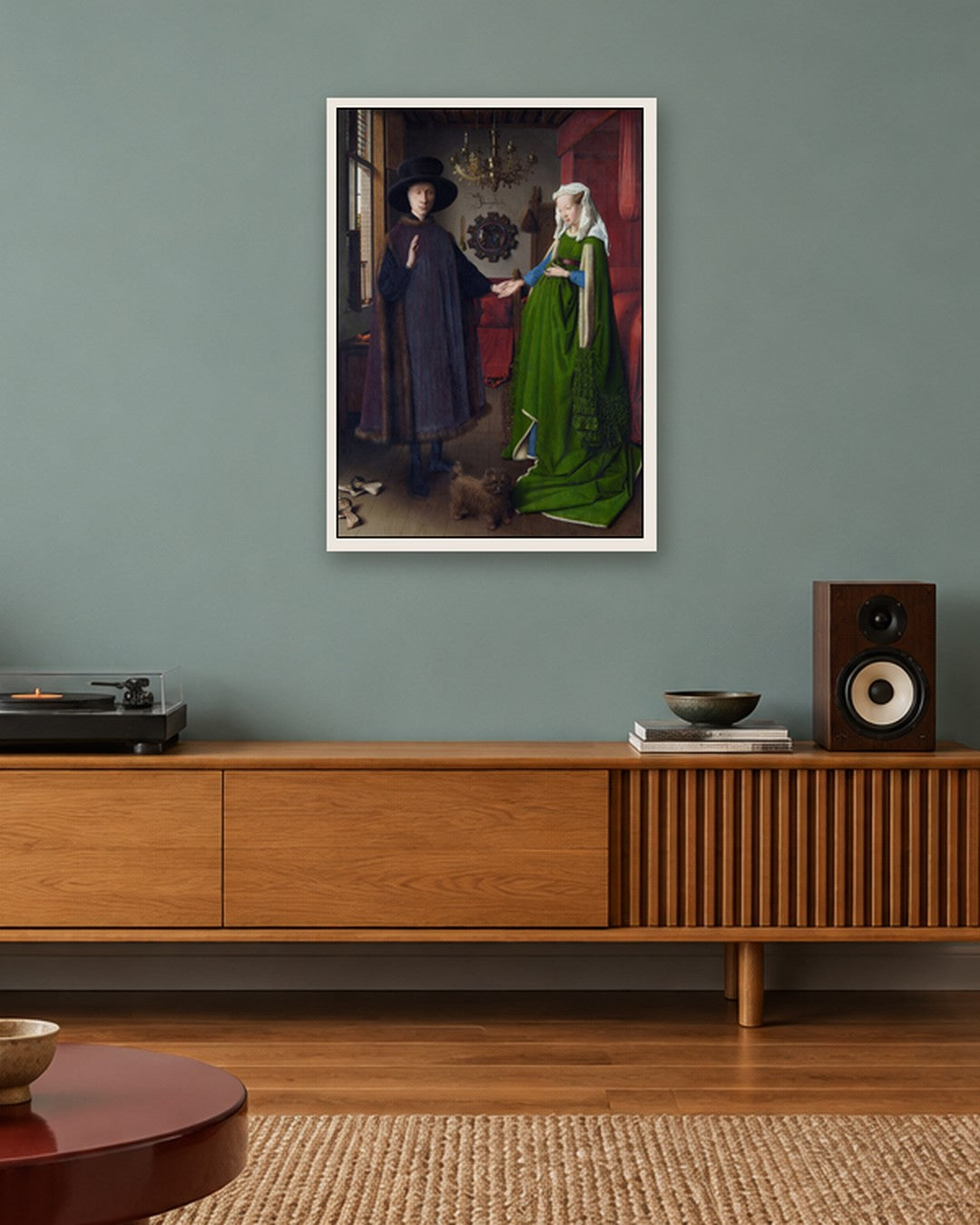 Renaissance Masters - Renaissance Masterpiece No. 256 - white frame in a room