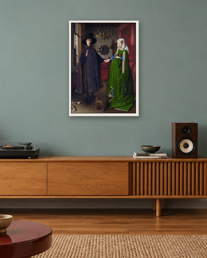 Renaissance Masters - Renaissance Masterpiece No. 256 - white frame in a room