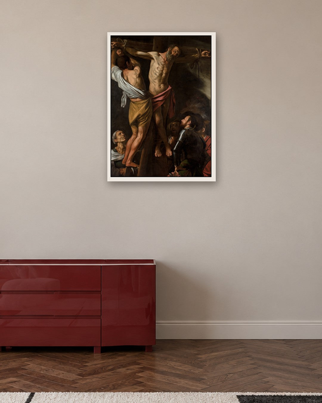 Renaissance Masters - Renaissance Masterpiece No. 106 - white frame in a room