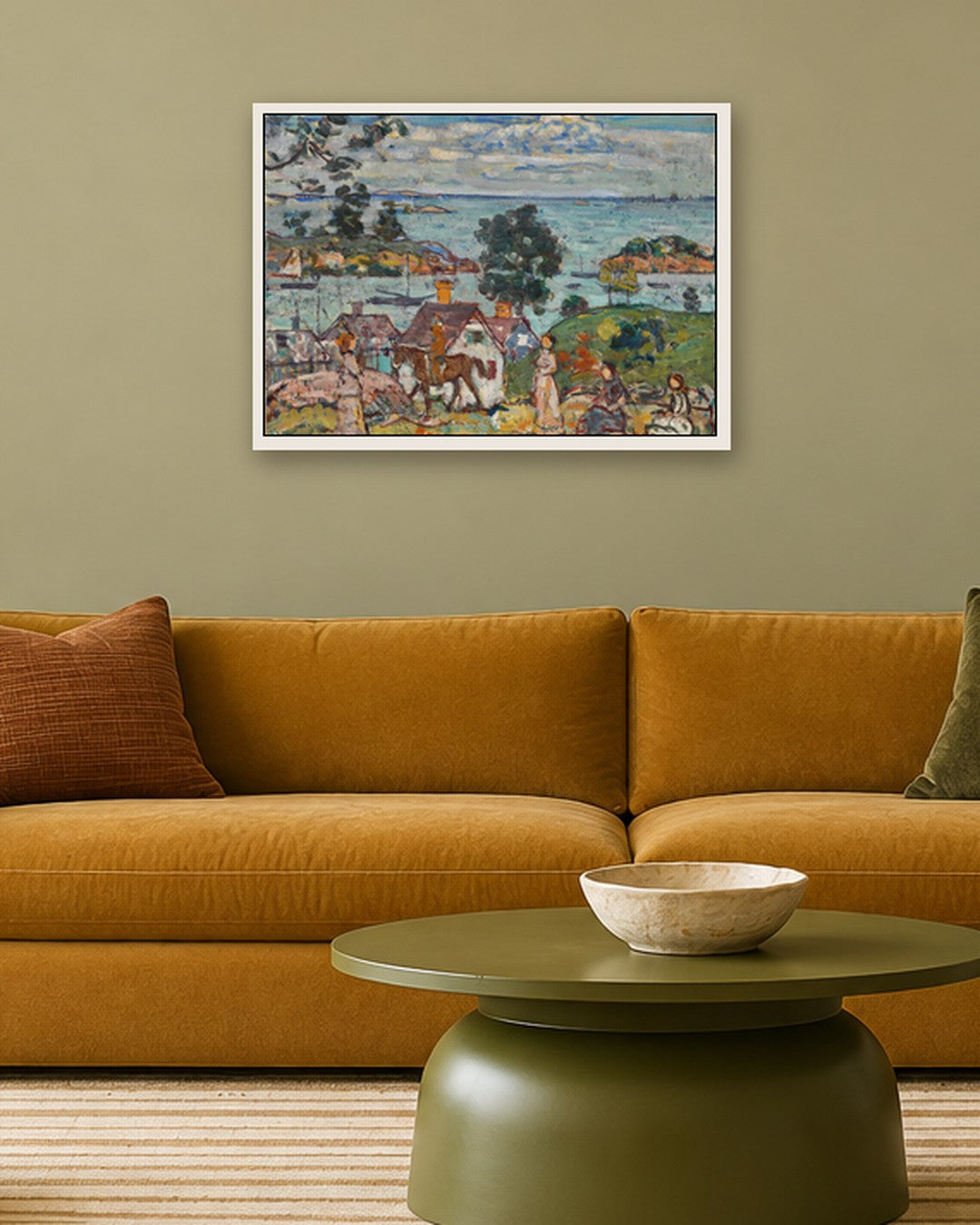 Renaissance Masters - Renaissance Masterpiece No. 122 - white frame in a room