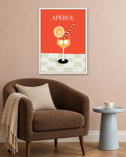 SENT Studio - Cravings Poster No. 22 - white frame in a room