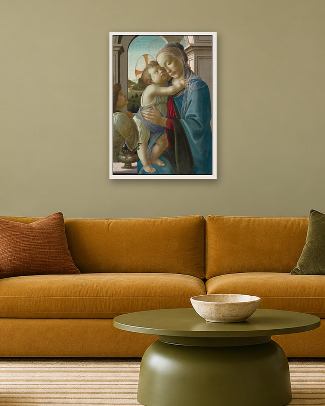 Renaissance Masters - Renaissance Masterpiece No. 184 - white frame in a room