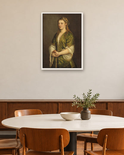 Renaissance Masters - Renaissance Masterpiece No. 220 - white frame in a room