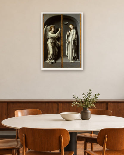Renaissance Masters - Renaissance Masterpiece No. 400 - white frame in a room