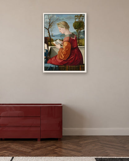 Renaissance Masters - Renaissance Masterpiece No. 87 - white frame in a room