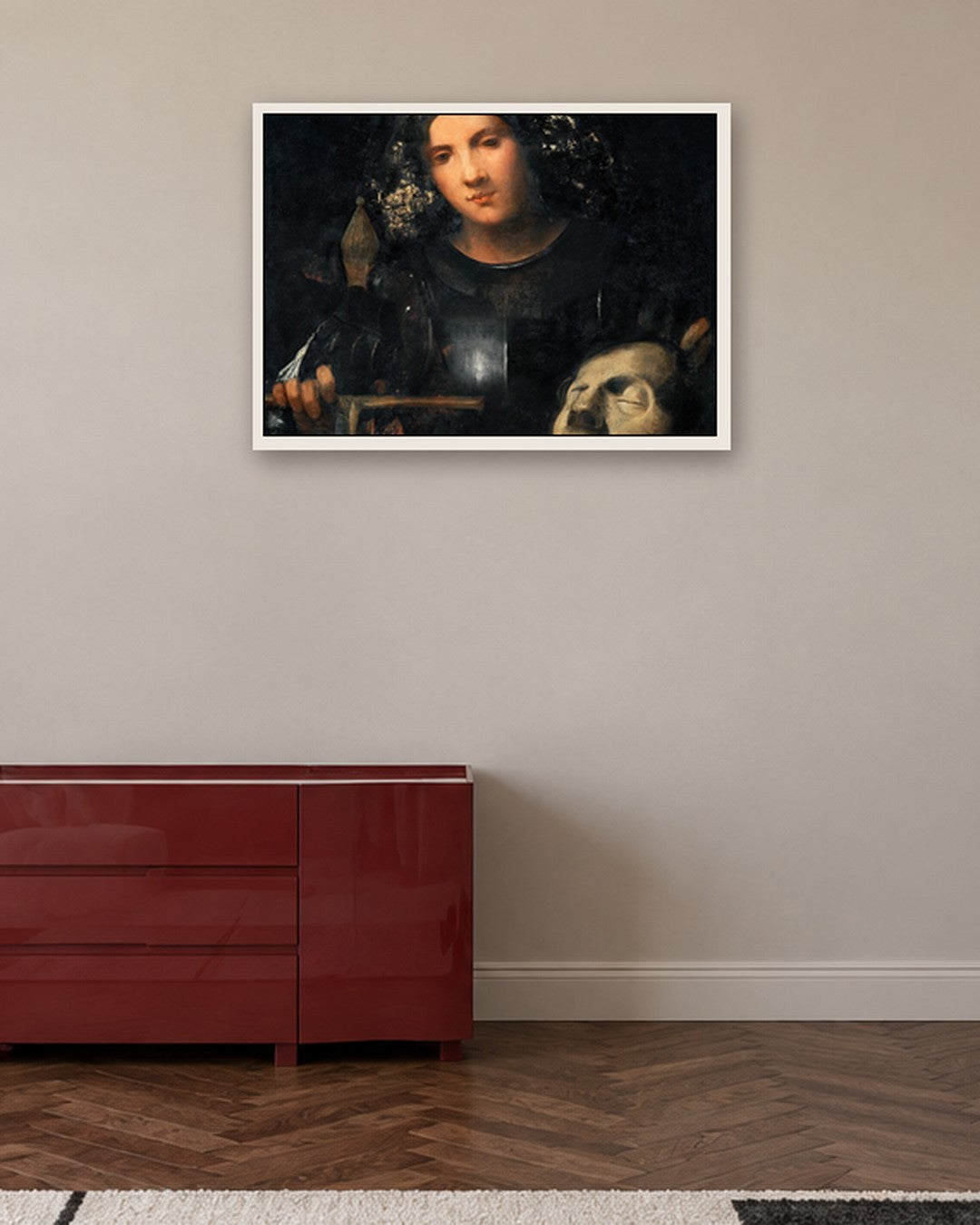 Renaissance Masters - Renaissance Masterpiece No. 269 - white frame in a room