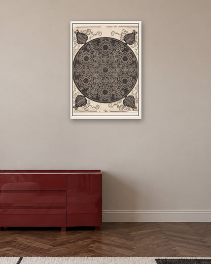 Renaissance Masters - Renaissance Masterpiece No. 193 - white frame in a room