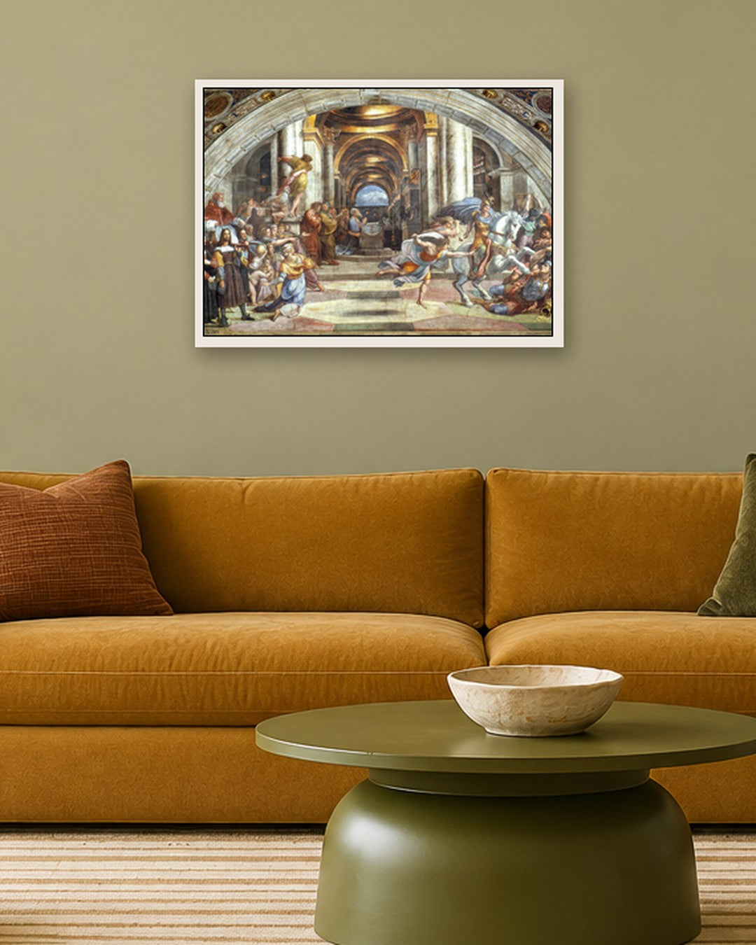Renaissance Masters - Renaissance Masterpiece No. 302 - white frame in a room