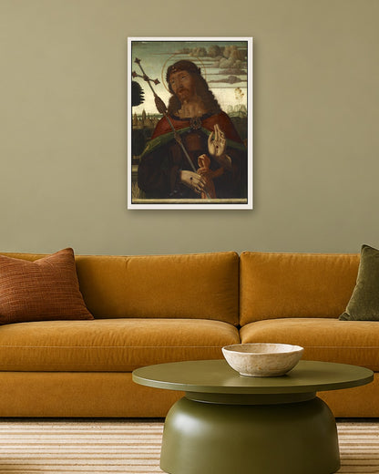 Renaissance Masters - Renaissance Masterpiece No. 54 - white frame in a room