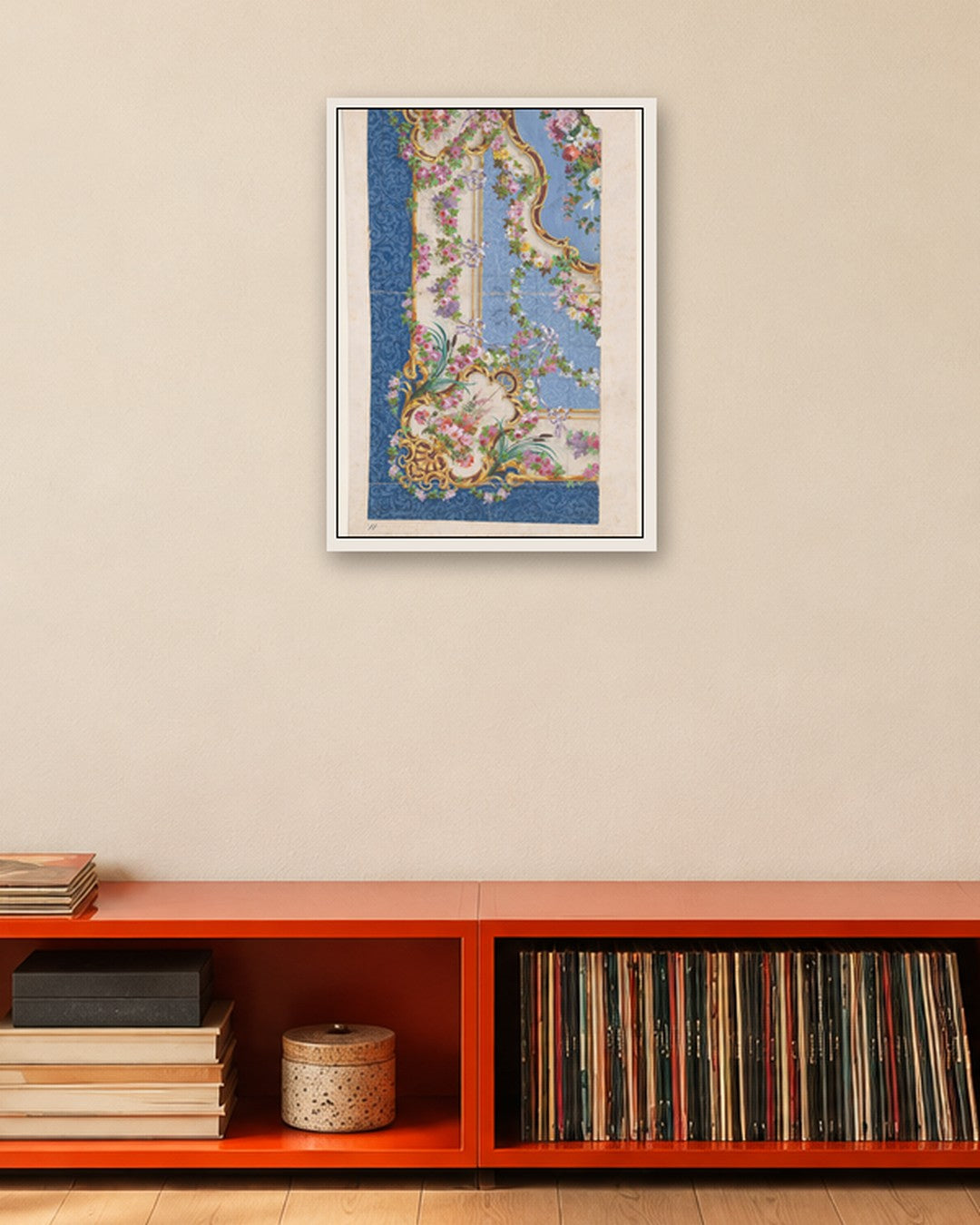 Renaissance Masters - Renaissance Masterpiece No. 114 - white frame in a room