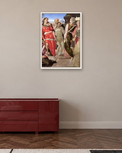 Renaissance Masters - Renaissance Masterpiece No. 341 - white frame in a room