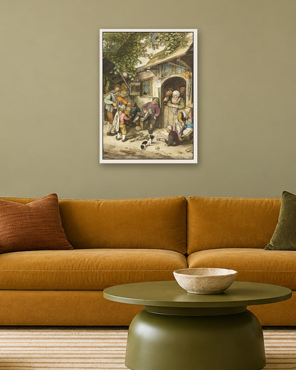 Renaissance Masters - Renaissance Masterpiece No. 374 - white frame in a room