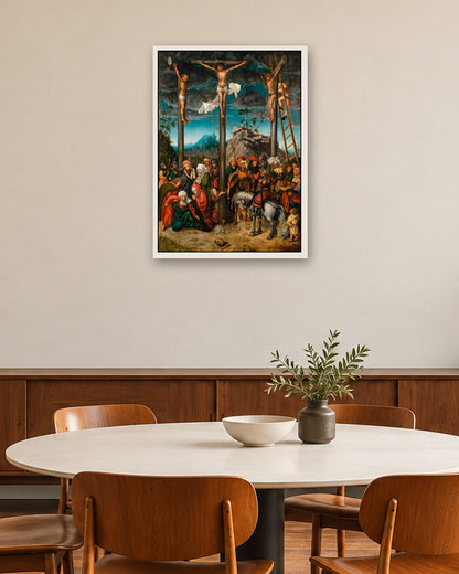 Renaissance Masters - Renaissance Masterpiece No. 196 - white frame in a room