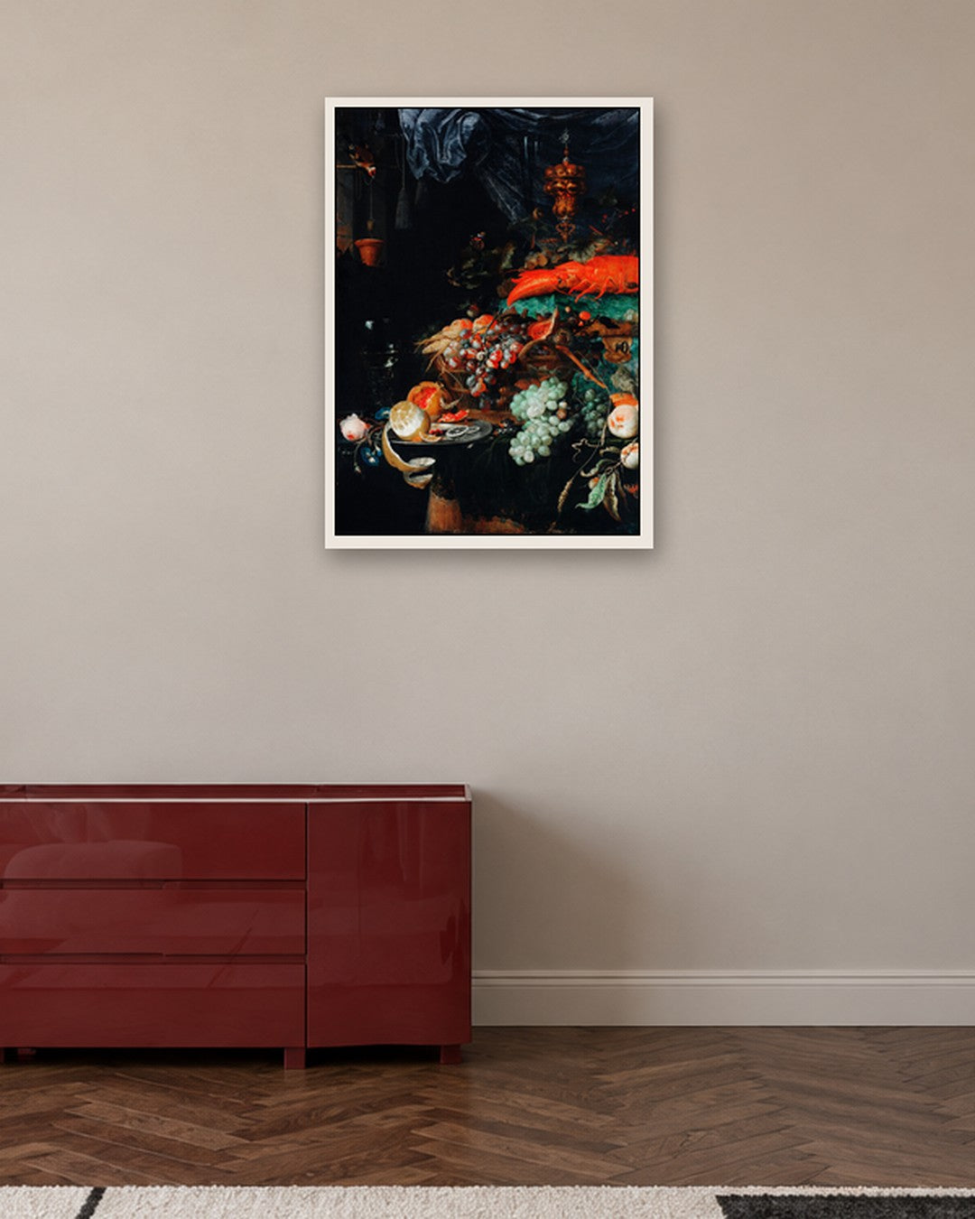 Renaissance Masters - Renaissance Masterpiece No. 378 - white frame in a room