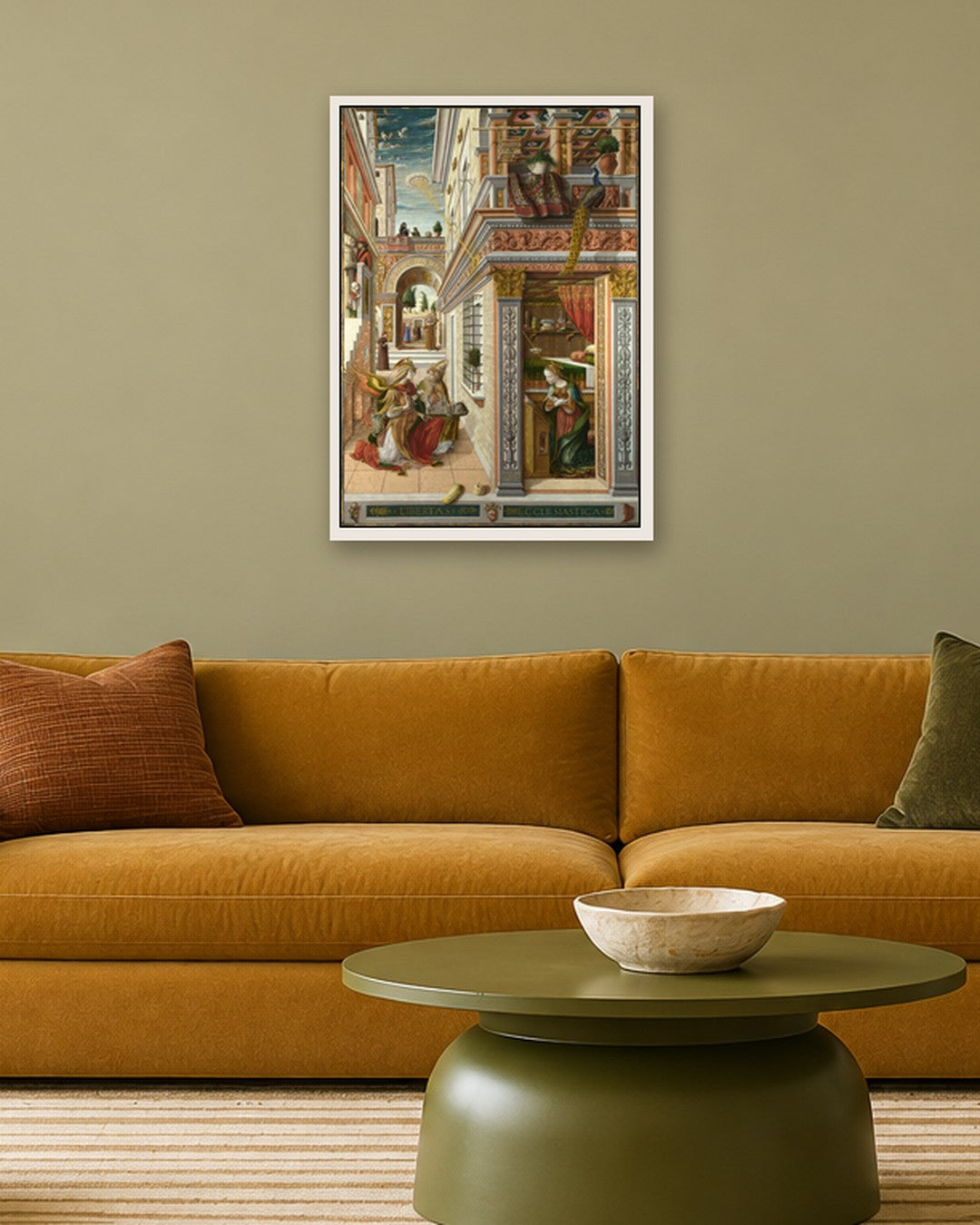 Renaissance Masters - Renaissance Masterpiece No. 247 - white frame in a room