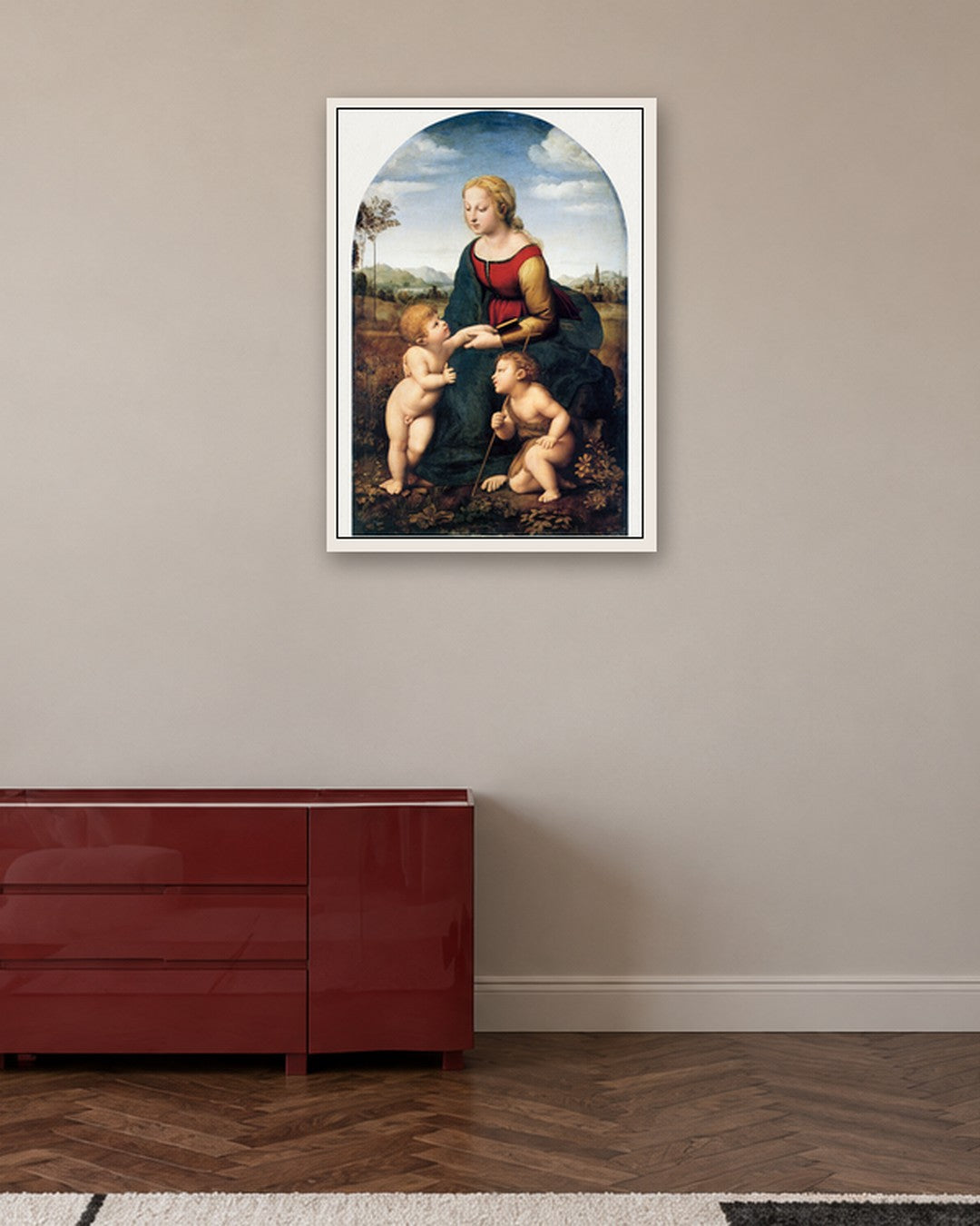 Renaissance Masters - Renaissance Masterpiece No. 307 - white frame in a room
