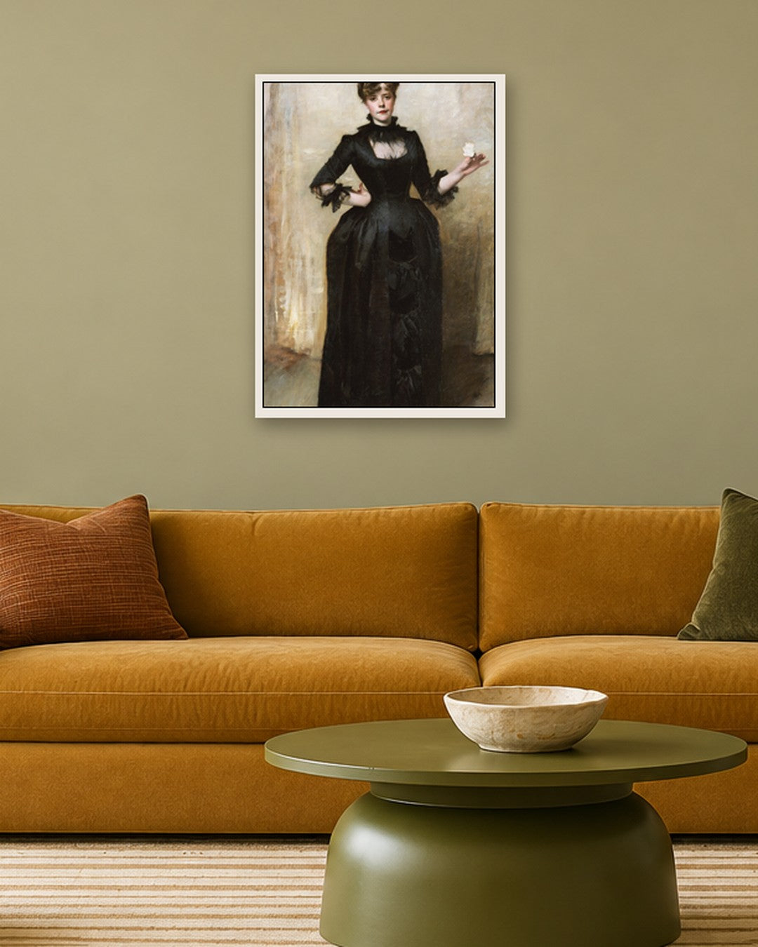 Renaissance Masters - Renaissance Masterpiece No. 370 - white frame in a room