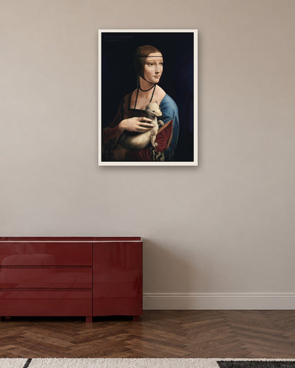 Renaissance Masters - Renaissance Masterpiece No. 315 - white frame in a room