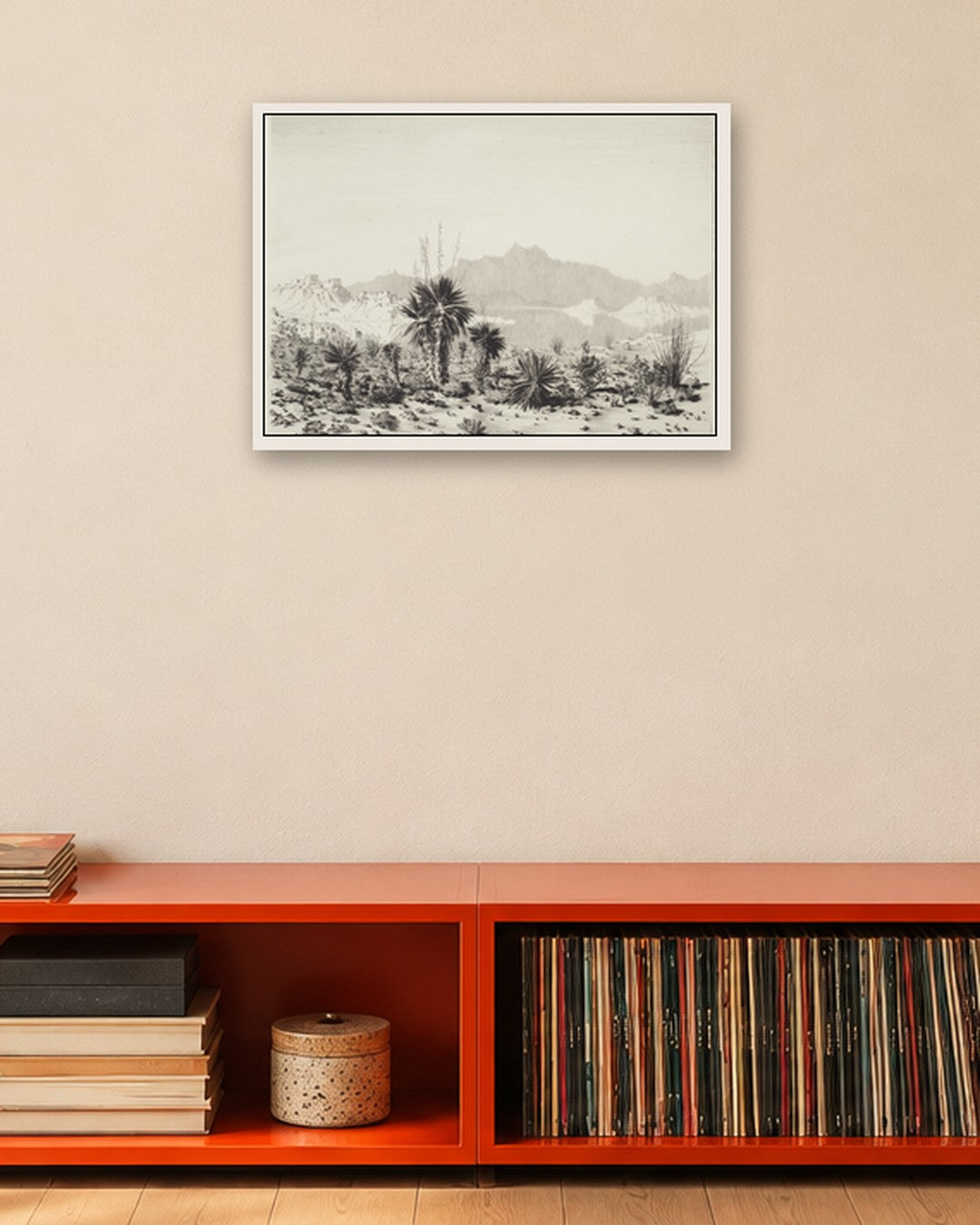 A Mirage, Arizona - white frame in a room