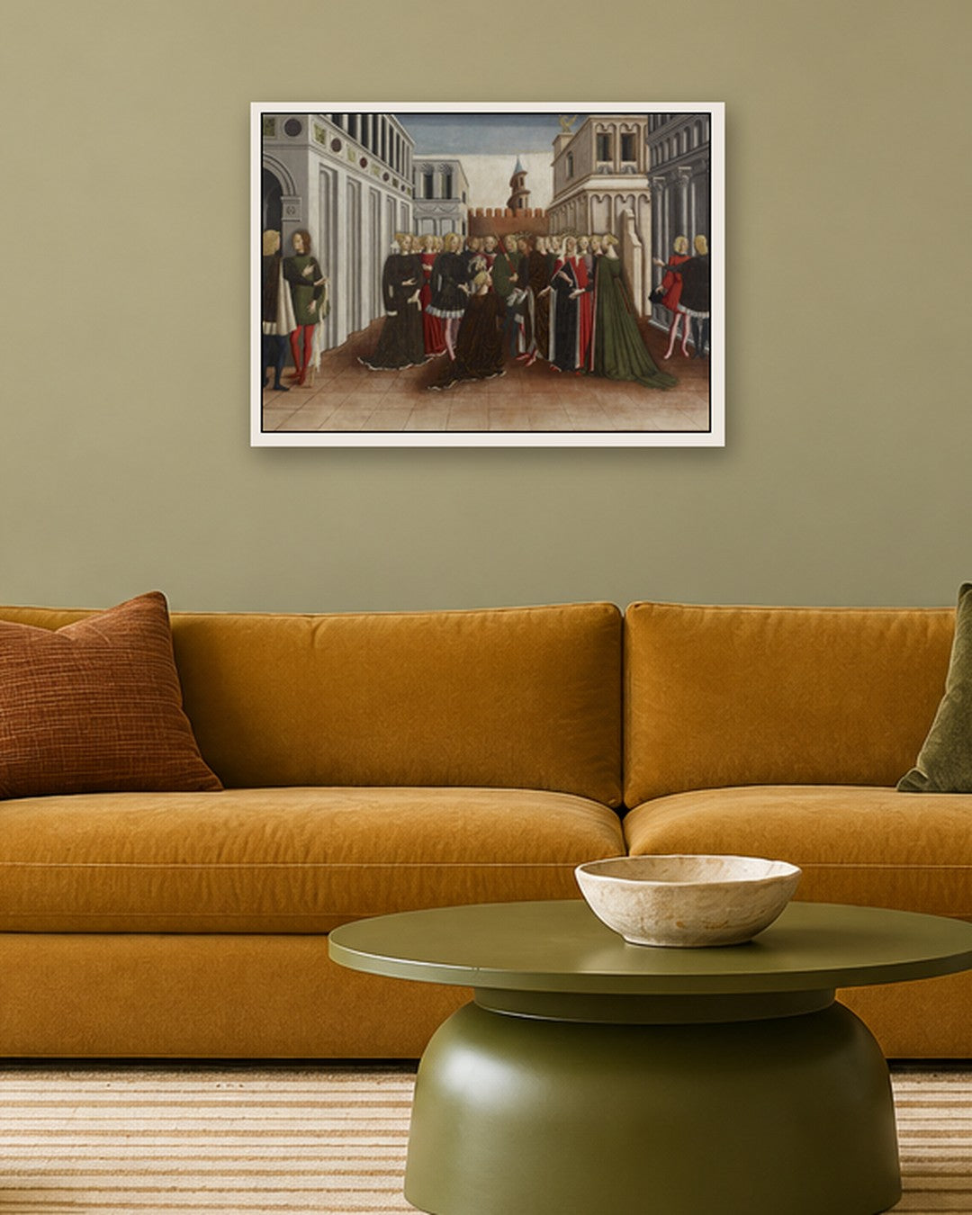 Renaissance Masters - Renaissance Masterpiece No. 63 - white frame in a room