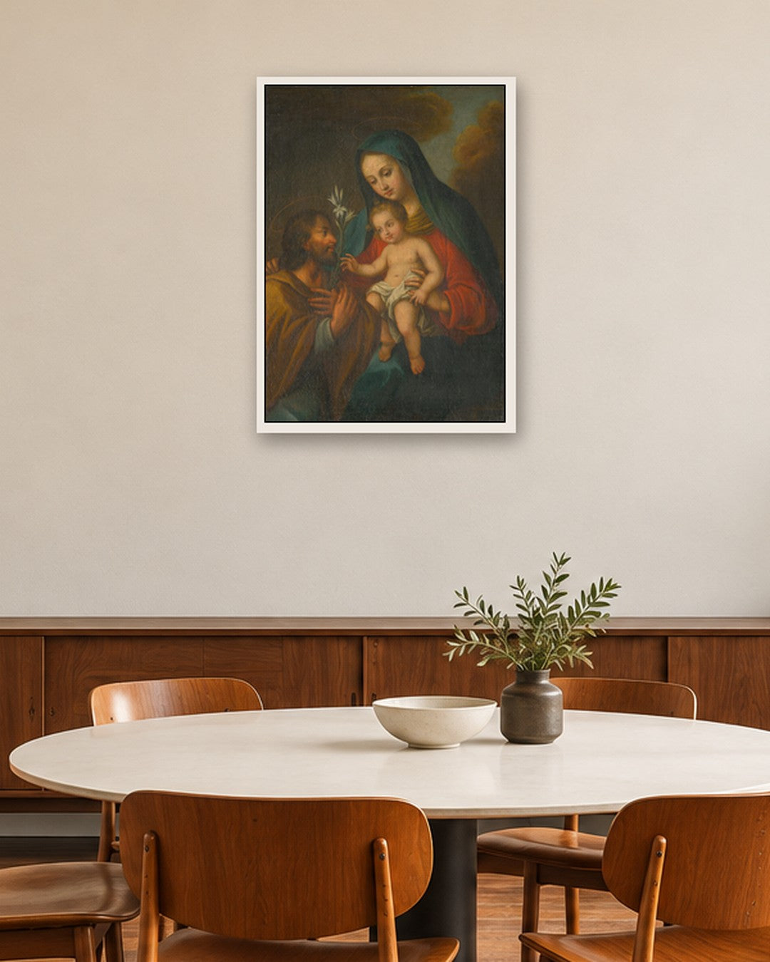 Renaissance Masters - Renaissance Masterpiece No. 200 - white frame in a room