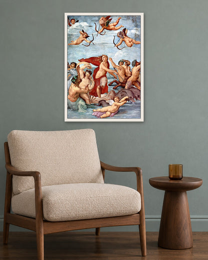 Renaissance Masters - Renaissance Masterpiece No. 300 - white frame in a room
