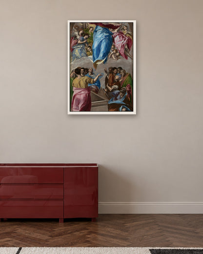 Renaissance Masters - Renaissance Masterpiece No. 186 - white frame in a room
