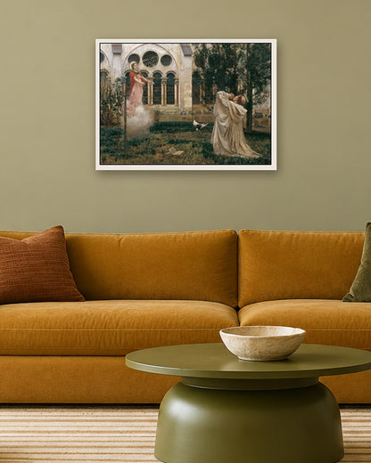 Renaissance Masters - Renaissance Masterpiece No. 397 - white frame in a room