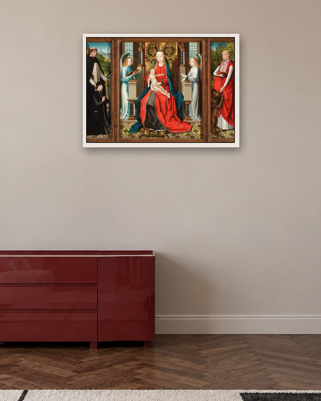 Renaissance Masters - Renaissance Masterpiece No. 392 - white frame in a room
