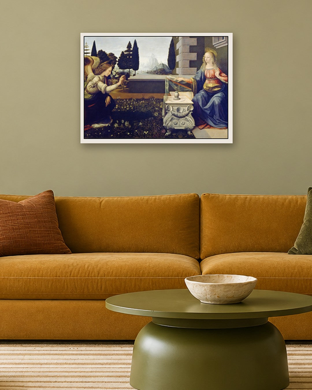 Renaissance Masters - Renaissance Masterpiece No. 333 - white frame in a room