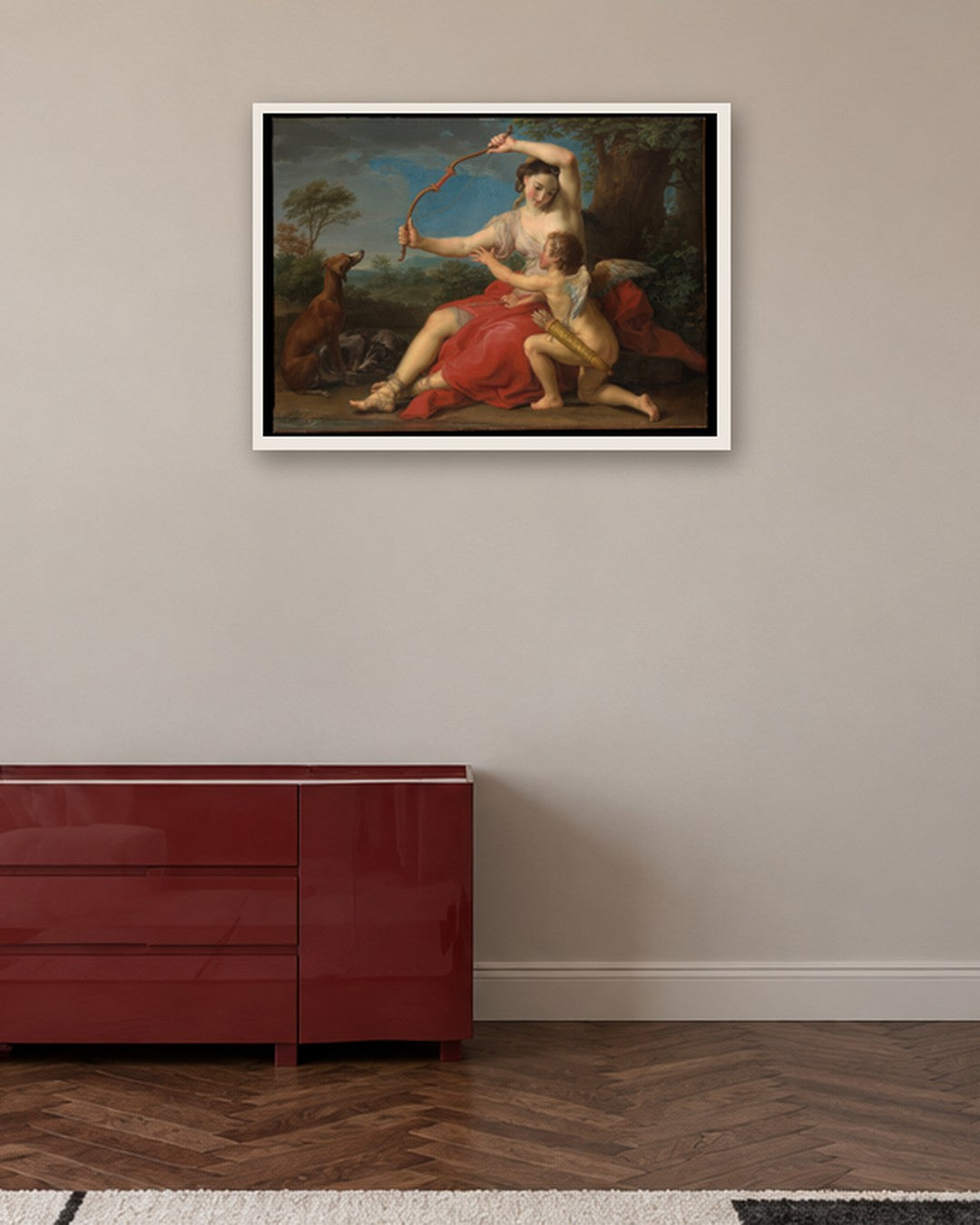 Renaissance Masters - Renaissance Masterpiece No. 172 - white frame in a room