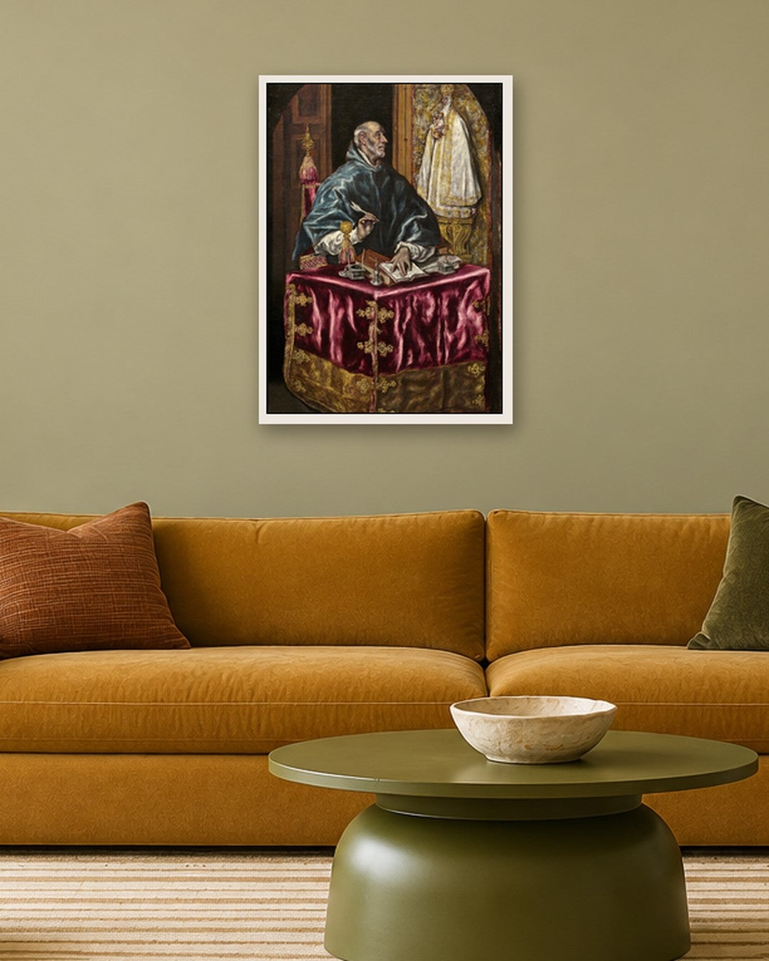 Renaissance Masters - Renaissance Masterpiece No. 219 - white frame in a room