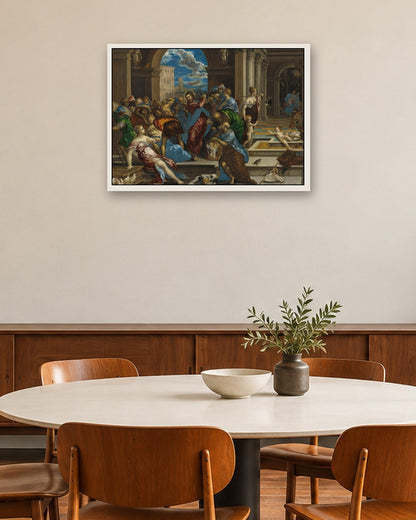 Renaissance Masters - Renaissance Masterpiece No. 233 - white frame in a room