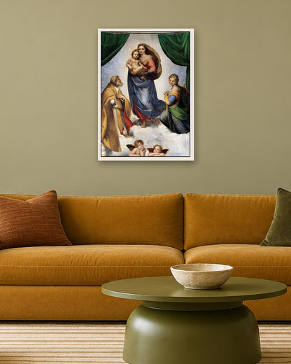 Renaissance Masters - Renaissance Masterpiece No. 331 - white frame in a room