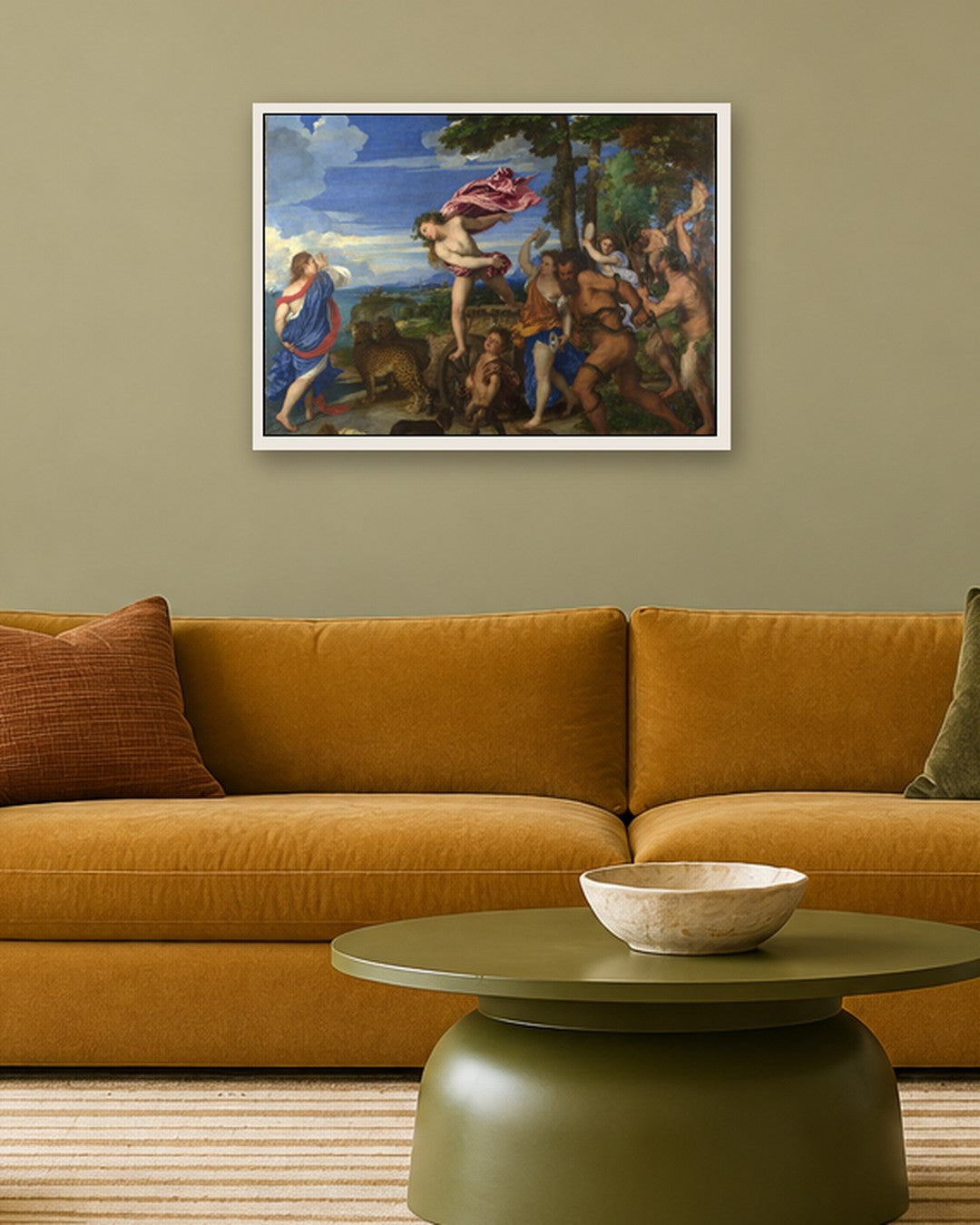 Renaissance Masters - Renaissance Masterpiece No. 249 - white frame in a room