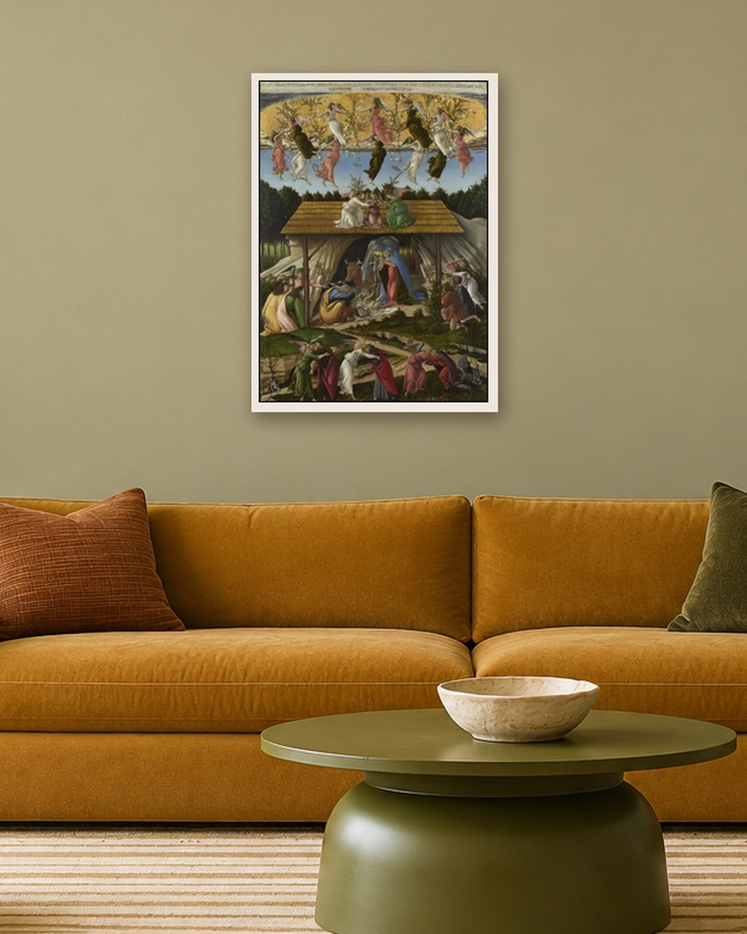 Renaissance Masters - Renaissance Masterpiece No. 248 - white frame in a room