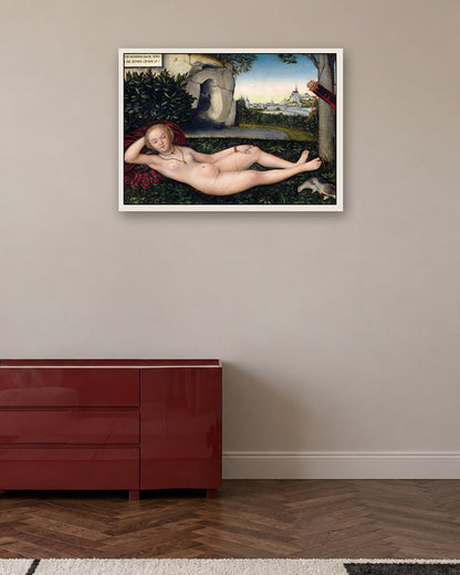 Renaissance Masters - Renaissance Masterpiece No. 290 - white frame in a room