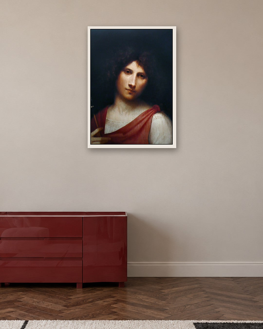 Renaissance Masters - Renaissance Masterpiece No. 270 - white frame in a room