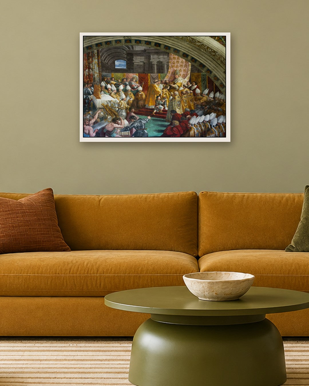 Renaissance Masters - Renaissance Masterpiece No. 253 - white frame in a room