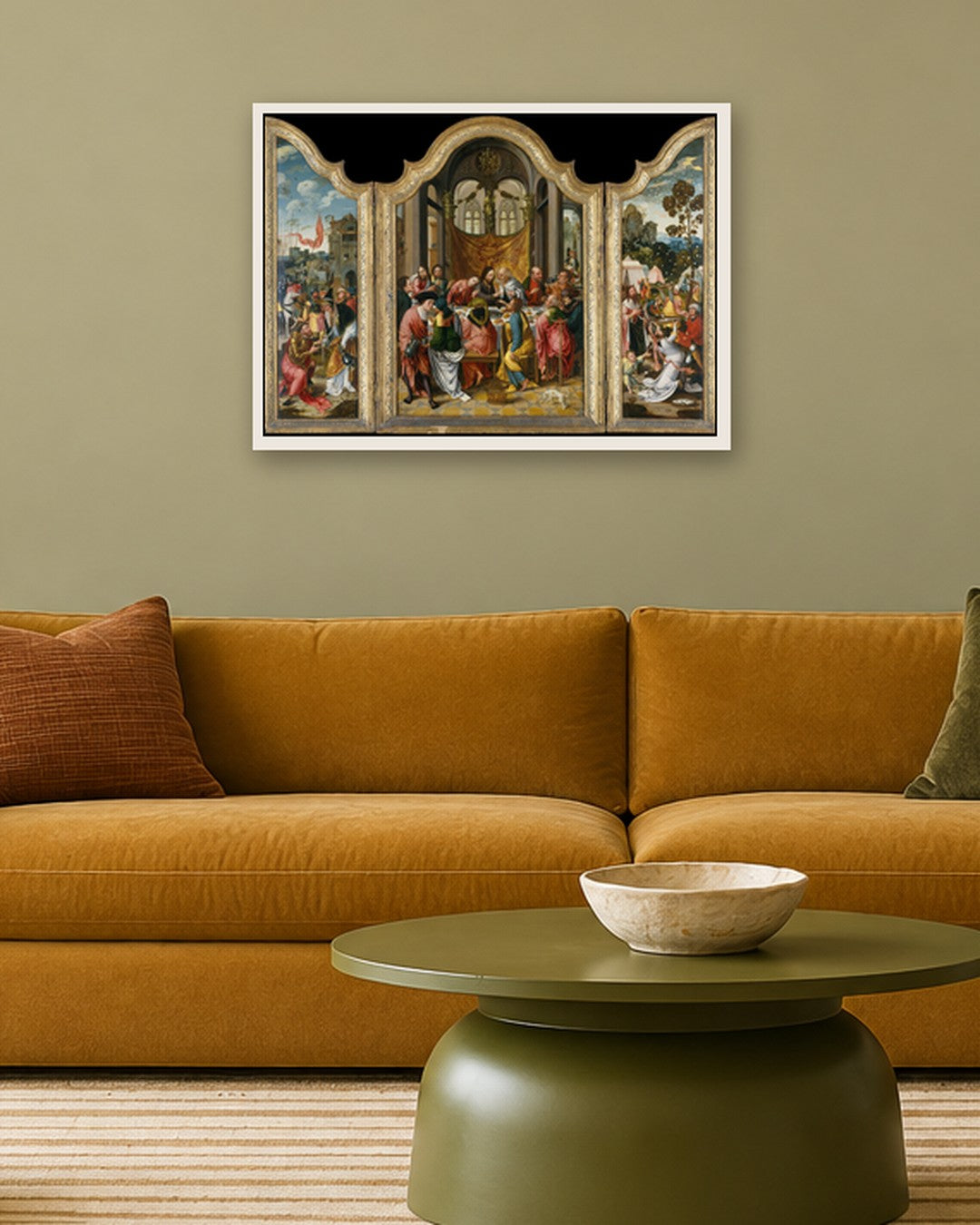 Renaissance Masters - Renaissance Masterpiece No. 137 - white frame in a room
